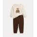  Ralph Lauren baby Polo Bear хлопок футболка & брюки-джоггеры 