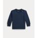  Ralph Lauren детские хлопковые салфетки джерси - длинный рукав футболка 