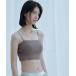  tube top bare top WASHIFABRIC bare top bla