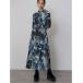  One-piece боковой ремень tuck flair maxi One-piece осень одежда 