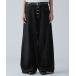  широкий брюки джинсы [VELNUS][12oz]Wide Straight Button-Fly Denim Pants / широкий распорка кнопка fly Denim брюки мужской женский 