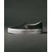 [VANS] туфли без застежки 10.5 черный мужской 