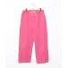 [BEAMS BOY] легкий брюки ONE SIZE Pink Lady -s