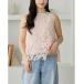 FLOWER LACE NS TOPS(flawa гонки NS tops ) женский 