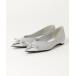 [SY UNITED ARROWS] Flat туфли-лодочки 24cm светло-серый женский 