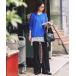  anti kaantiqua брюки shu. прекрасный flare pants женский 