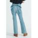  джинсы Denim Denim брюки большой лента flair Denim женский 