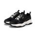 [FILA] low cut спортивные туфли 24.0cm черный × белый женский 