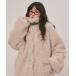  мутоновое пальто боа пальто nuance button poodle coat /nyu Anne s кнопка пудель пальто женский 