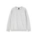  North Face футболка тренировочный THE NORTH FACE/ The * North * лицо /Small Logo Heather Sweat Crewneck мужской женский 