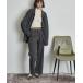  брюки вельвет распределение цвета ремень semi flare pants женский 
