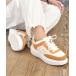 [moz] low cut спортивные туфли 24.0cm orange женский 