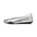 [PUMA] балетки 25.0cm черный × серебряный женский 