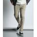  брюки из твила SULFUR DYE GUM STRETCH TAPERED SLIM PANTS:.. окраска [ жевательная резинка стрейч ] конический узкие брюки / винтажная обработка мужской 