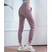 [HYSSHOP] легкий брюки M лиловый женский 