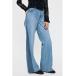  широкий брюки джинсы Denim Denim брюки [26 год AW новый продукт ]TWISTED WIDE STRAIGHT женский 