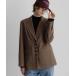  пальто внешний твид tailored jacket женский 