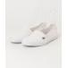 [LACOSTE] туфли без застежки 40 белый мужской 