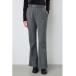  слаксы брюки [ очень популярный серии ]VENUS центральный Press flare pants осень одежда зима одежда прекрасный ножек маленький видно надеты .. тонкий длиные ноги [ рост /.. другой "надеты" изображение есть ]