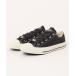 [CONVERSE] low cut спортивные туфли 4inch черный женский 