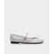 [CHARLES &amp; KEITH] балетки 24.5cm серебряный женский 