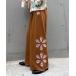 [HELLO.SANFRANCISCO] тренировочный брюки MEDIUM Brown женский 