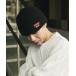 �i���K �j�b�g�X �j�b�g�L���b�v �����Y NANGA/�i���K BOX LOGO BULKY BEANIE �{�b�N�X���S�r�[�j�[ �����Y ���f�B�[�X
