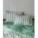  bed постельные принадлежности [Canvas] полоса двусторонний постельные принадлежности серии / подушка покрытие 2 шт. комплект 