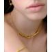  короткое колье LAPUIS(lapyui)Coil hook choker женский 