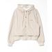 [CREARE -LINO-] Zip выше Parker L grayish бежевый женский 