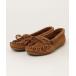 [Minnetonka] мокасины обувь 6 Brown женский 