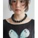  короткое колье [ select ]chunky beads choker / коричневый n ключ бисер короткое колье женский 
