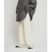  брюки [willow] ворсистый гонки flare pants женский 