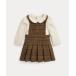  Ralph Lauren baby боди & шкив tedo проверка платье 