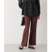  слаксы брюки tsu il центральный Press flare pants ( выставить возможно ) женский 