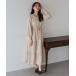 [BLUEEAST] длинный рукав One-piece MEDIUM бежевый женский 