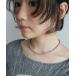  короткое колье [select]tiny beads choker / Thai колено бисер короткое колье женский 