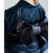  obi одиночный товар Nico античный маленький obi двусторонний кожа × бахрома женский 