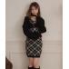  One-piece [3 позиций комплект ] Layered проверка вязаный Mini One-piece 
