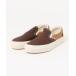 vans �X�j�[�J�[ VANS ���@���Y SLIP ON LITE �X���b�|�����C�g V98 LITE BROWN/ECRU �����Y