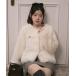  пальто внешний poodle fur coat / пудель меховое пальто женский 