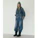  все в одном Denim воротник-стойка Jump костюм женский 
