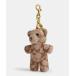  Coach брелок для ключа Bear сумка очарование * signature ja карта 
