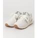 �uNew Balance�v ���[�J�b�g�X�j�[�J�[ 24.5cm �z���C�g ���f�B�[�X