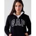  футболка тренировочный relax Fit GAP Logo обратная сторона боа Zip выше Parker женский 