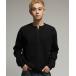  свитер вязаный Washable henley knit / омыватель bru Henry вязаный мужской женский 