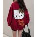  футболка тренировочный HELLO KITTY принт большой размер футболка женский 