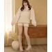  брюки [Belle Charme]Cross Ribbon Knit Pants женский 