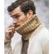  защита горла "neck warmer" шарф снуд 1PIU1UGUALE3 RELAX(unopiuunoug.-retore relax ) кабель вязаный Zip защита горла "neck warmer" мужской 