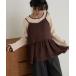  блуза рубашка [apres jour clair] Layered Cami туника женский 